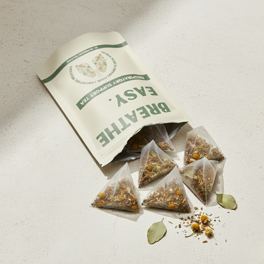 Breathe Easy. Respiratory Wellness Tea