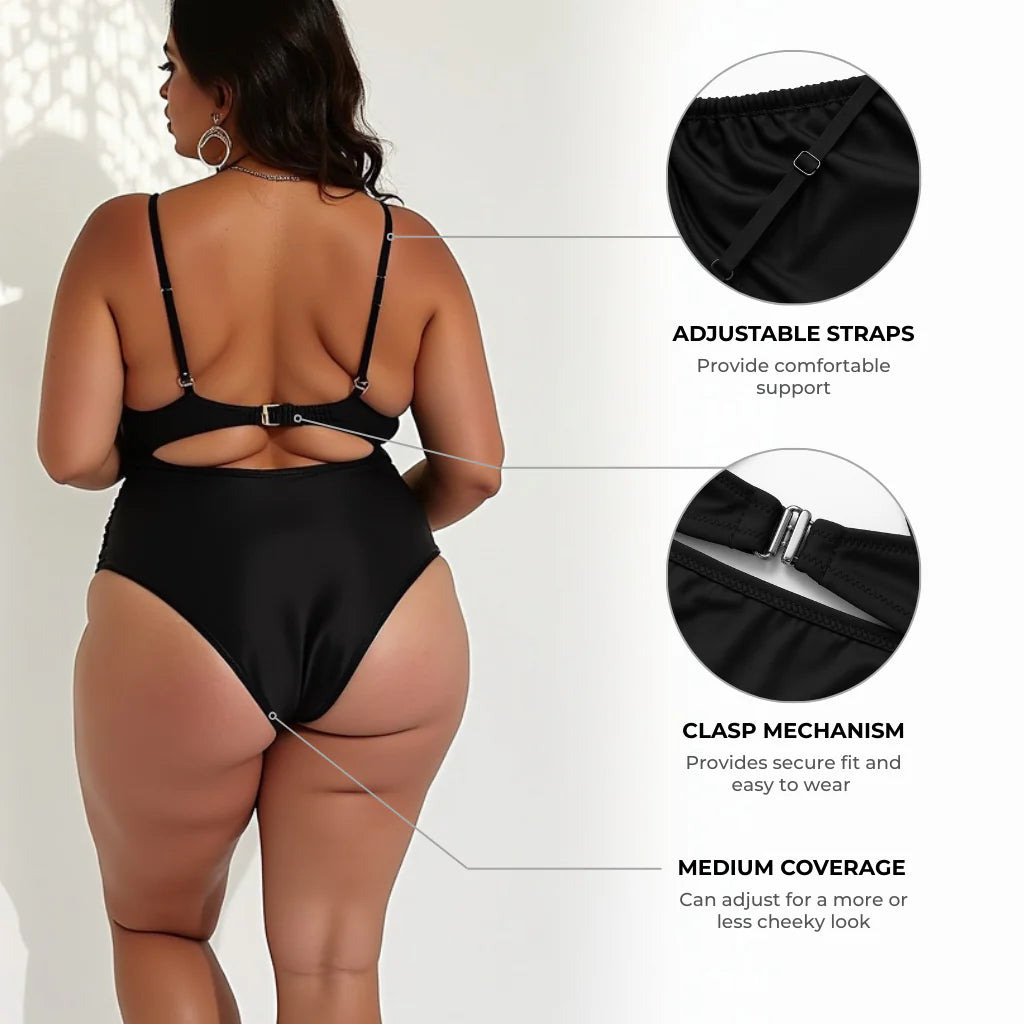 Semi-Bikini Swimsuit