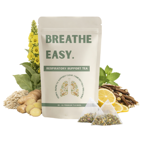 Breathe Easy. Respiratory Wellness Tea